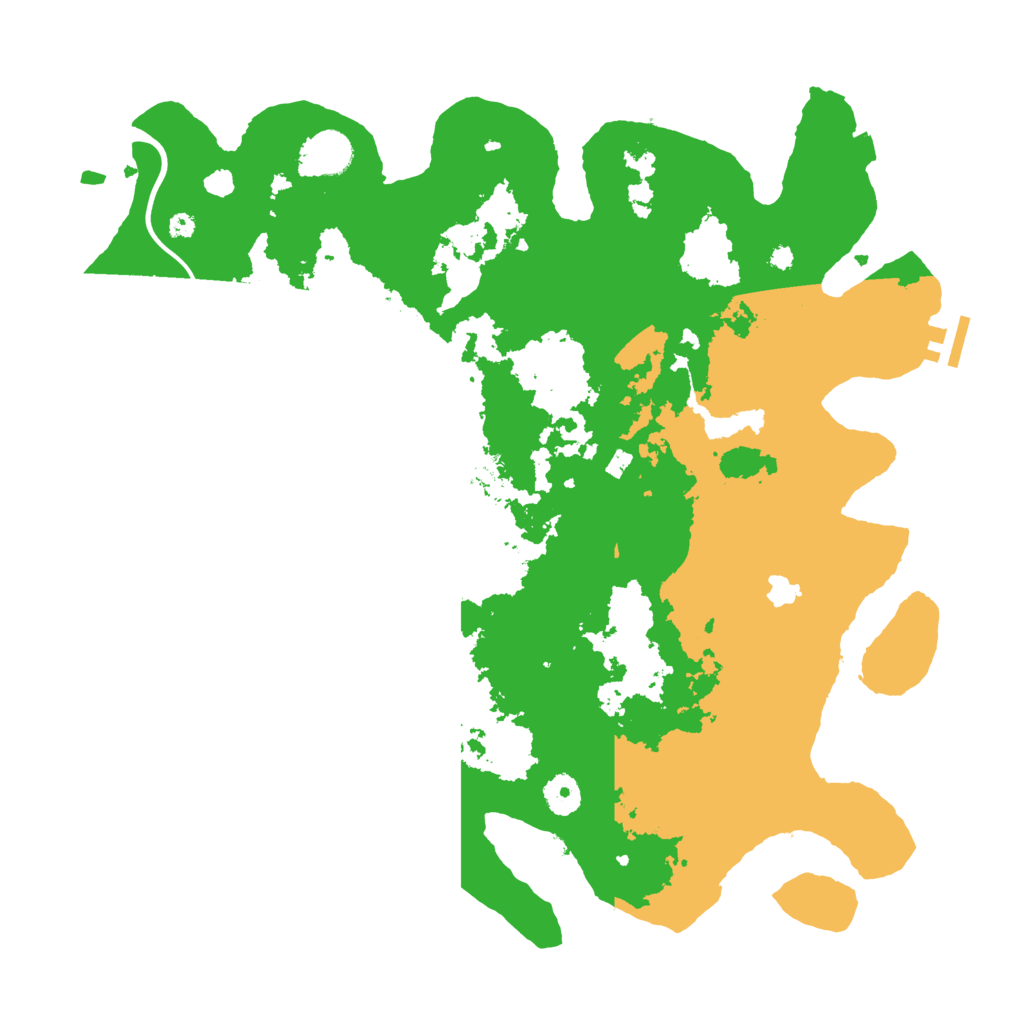 Biome Rust Map: Procedural Map, Size: 4000, Seed: 32043270