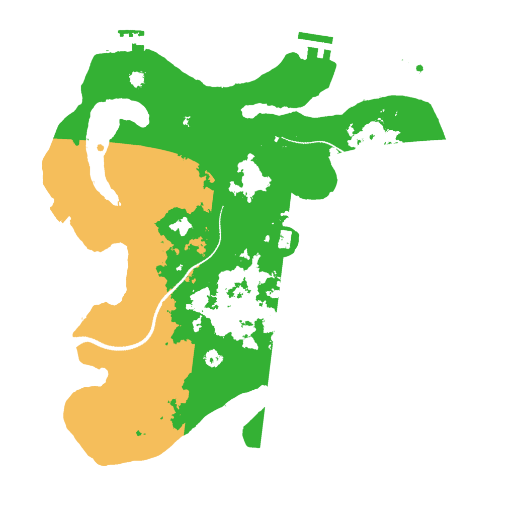 Biome Rust Map: Procedural Map, Size: 3000, Seed: 2089791907