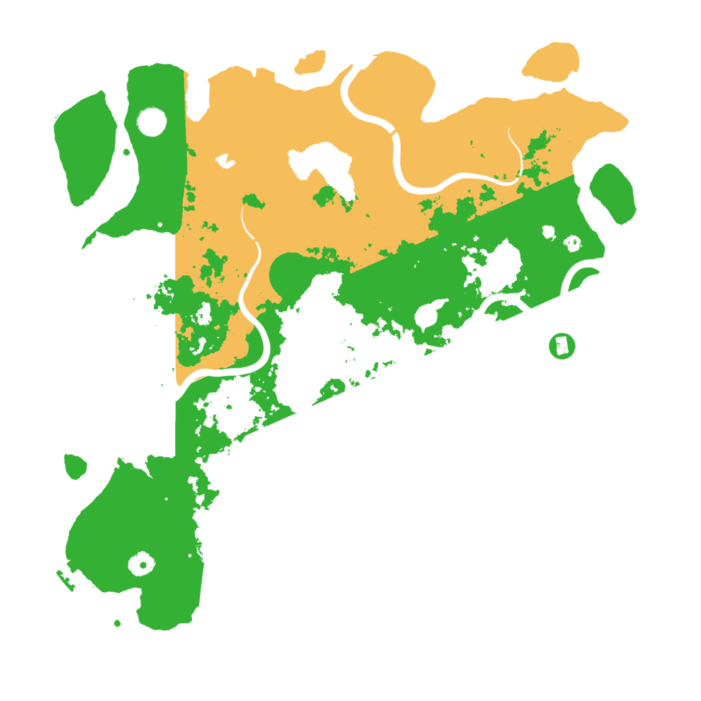 Biome Rust Map: Procedural Map, Size: 4250, Seed: 29897