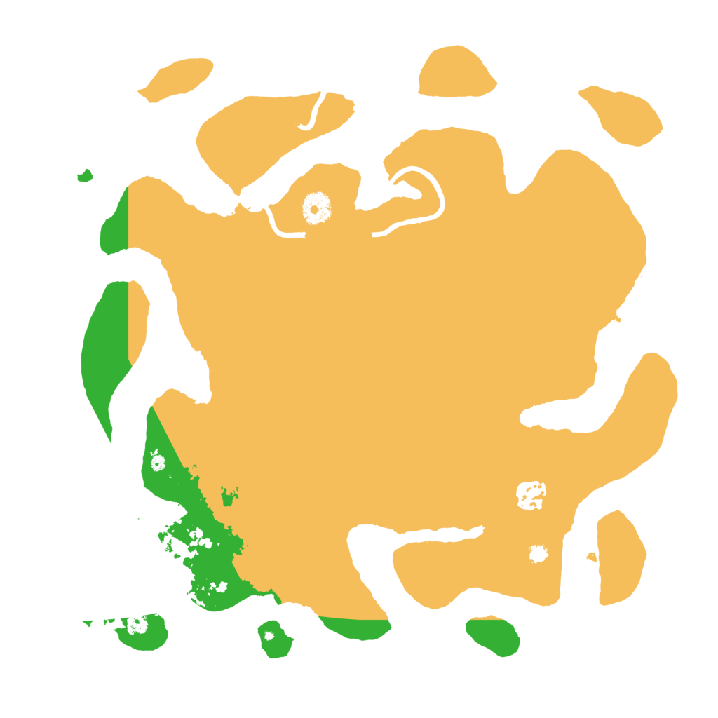 Biome Rust Map: Procedural Map, Size: 3500, Seed: 74654300