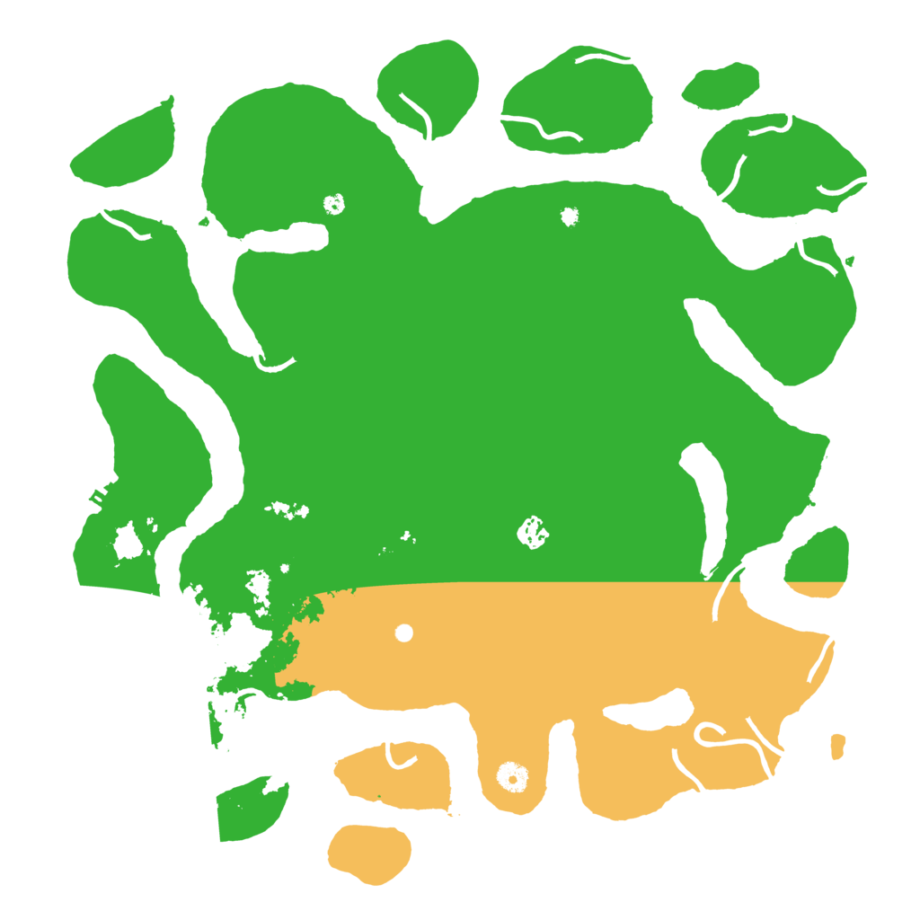 Biome Rust Map: Procedural Map, Size: 4500, Seed: 13101310