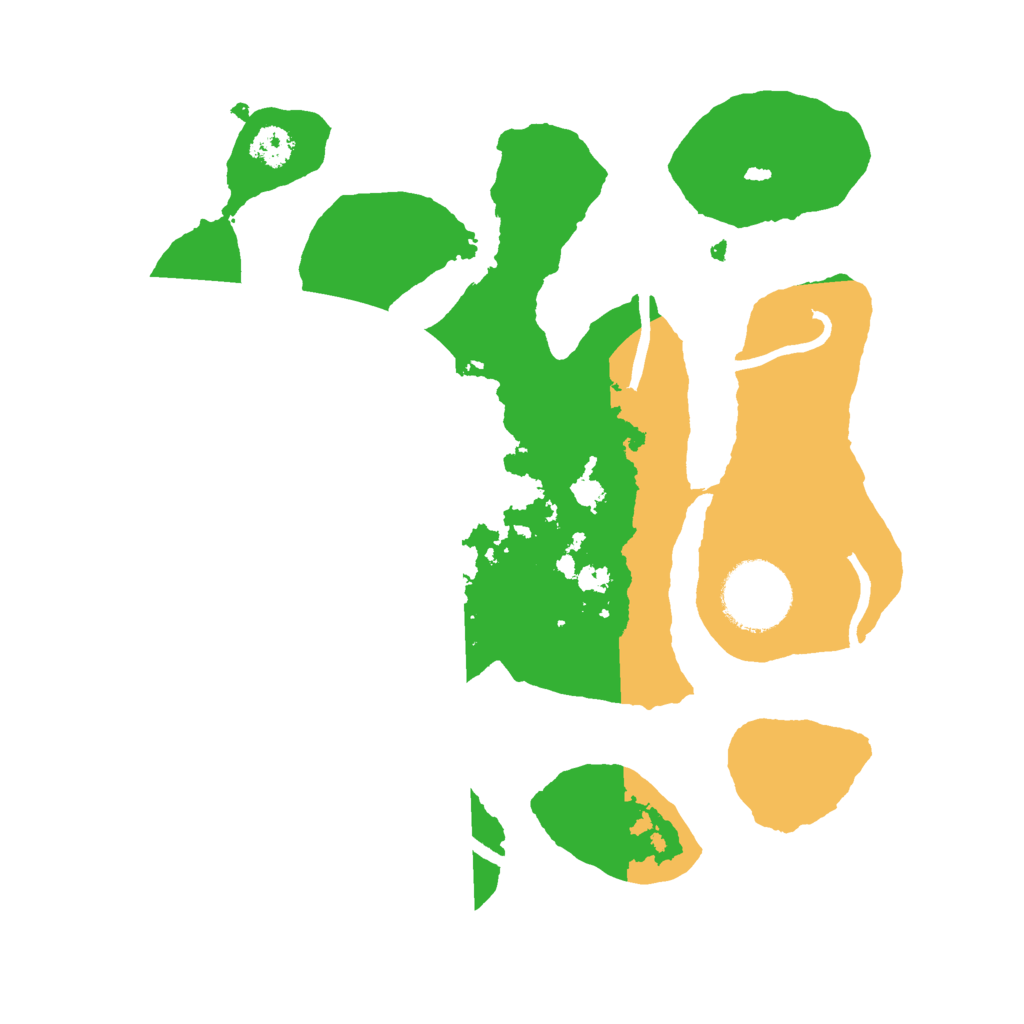 Biome Rust Map: Procedural Map, Size: 2600, Seed: 159