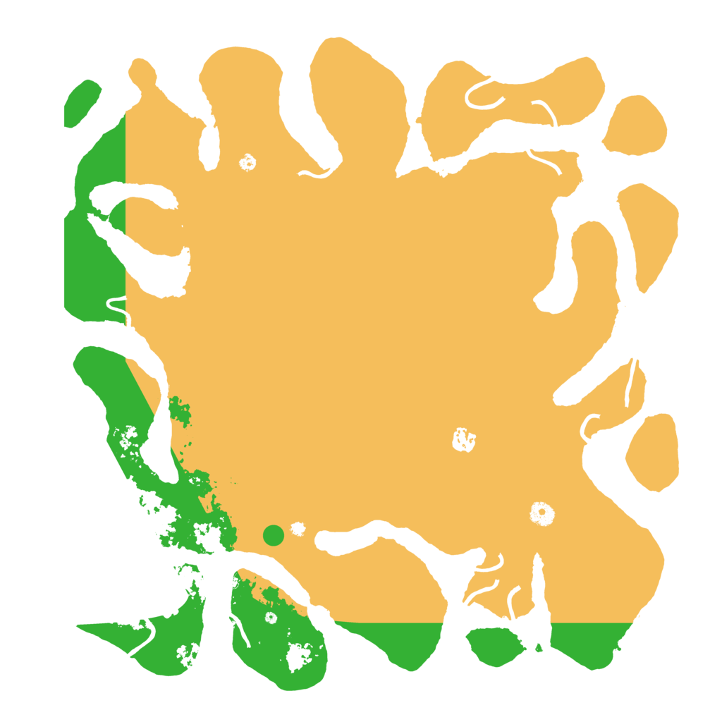 Biome Rust Map: Procedural Map, Size: 4500, Seed: 1623487