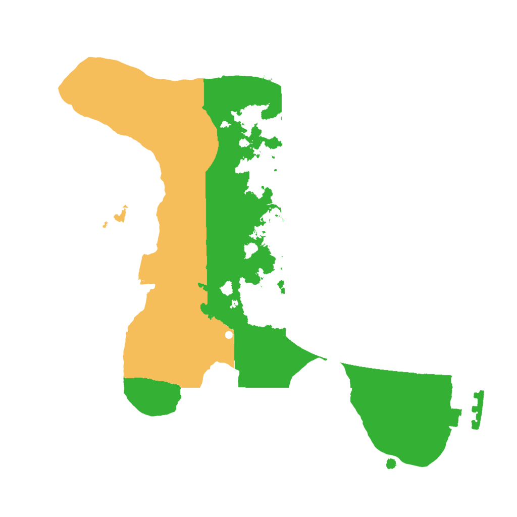 Biome Rust Map: Procedural Map, Size: 2000, Seed: 12072567