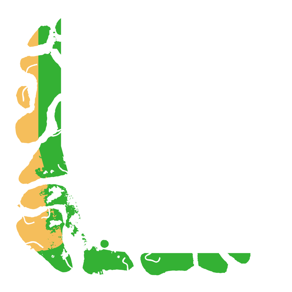 Biome Rust Map: Procedural Map, Size: 5000, Seed: 832115660