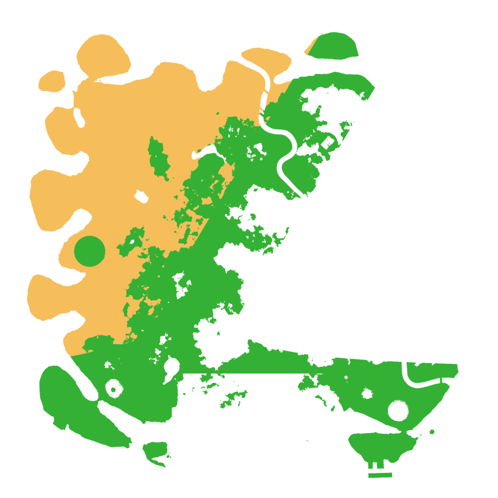 Biome Rust Map: Procedural Map, Size: 4250, Seed: 22472