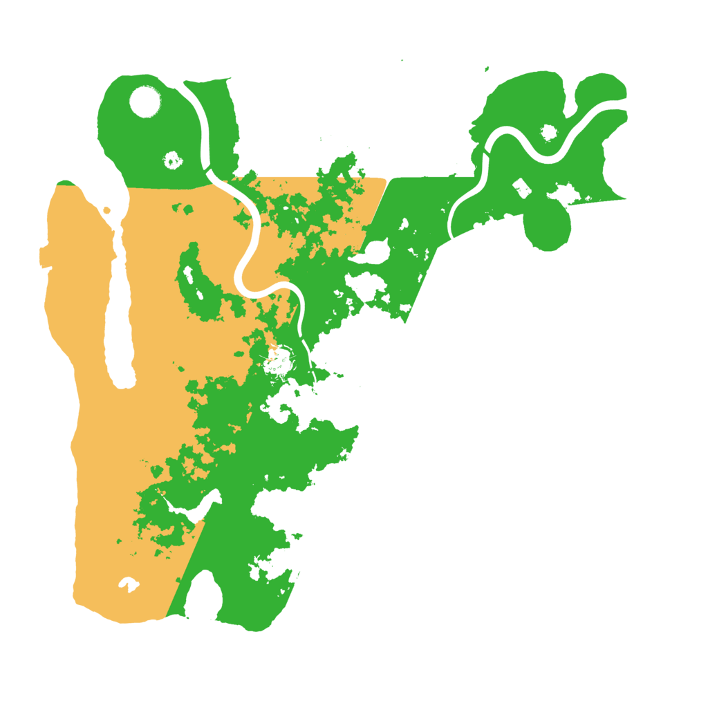 Biome Rust Map: Procedural Map, Size: 4000, Seed: 56565