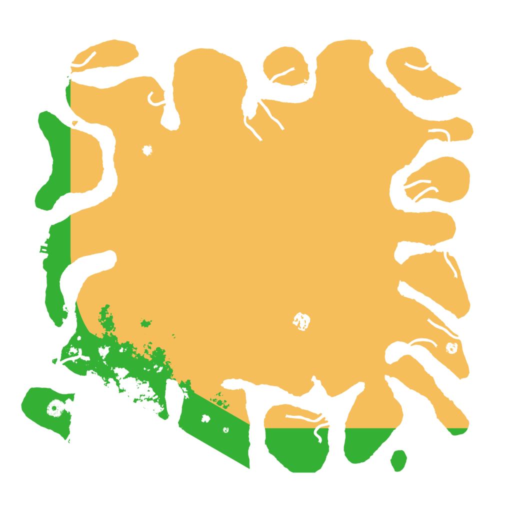 Biome Rust Map: Procedural Map, Size: 4500, Seed: 2094676155