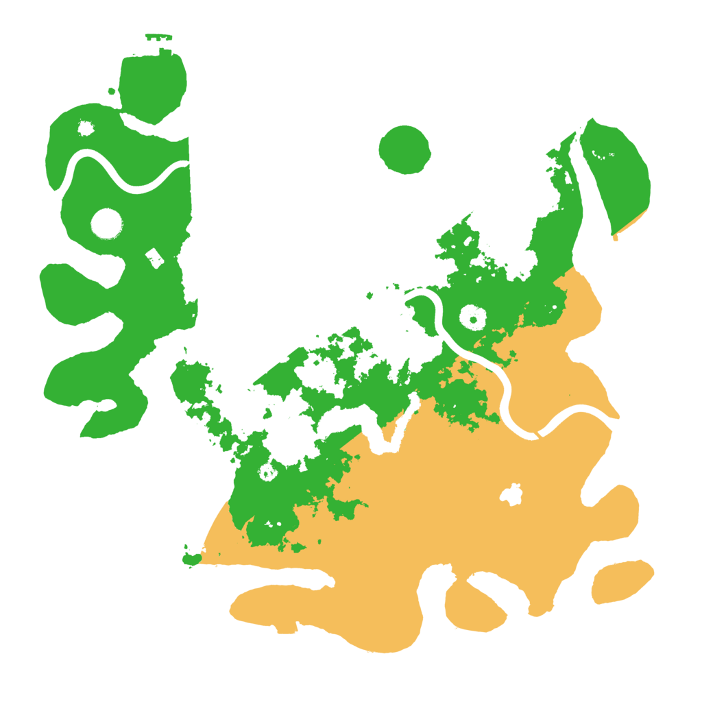 Biome Rust Map: Procedural Map, Size: 4000, Seed: 1922153