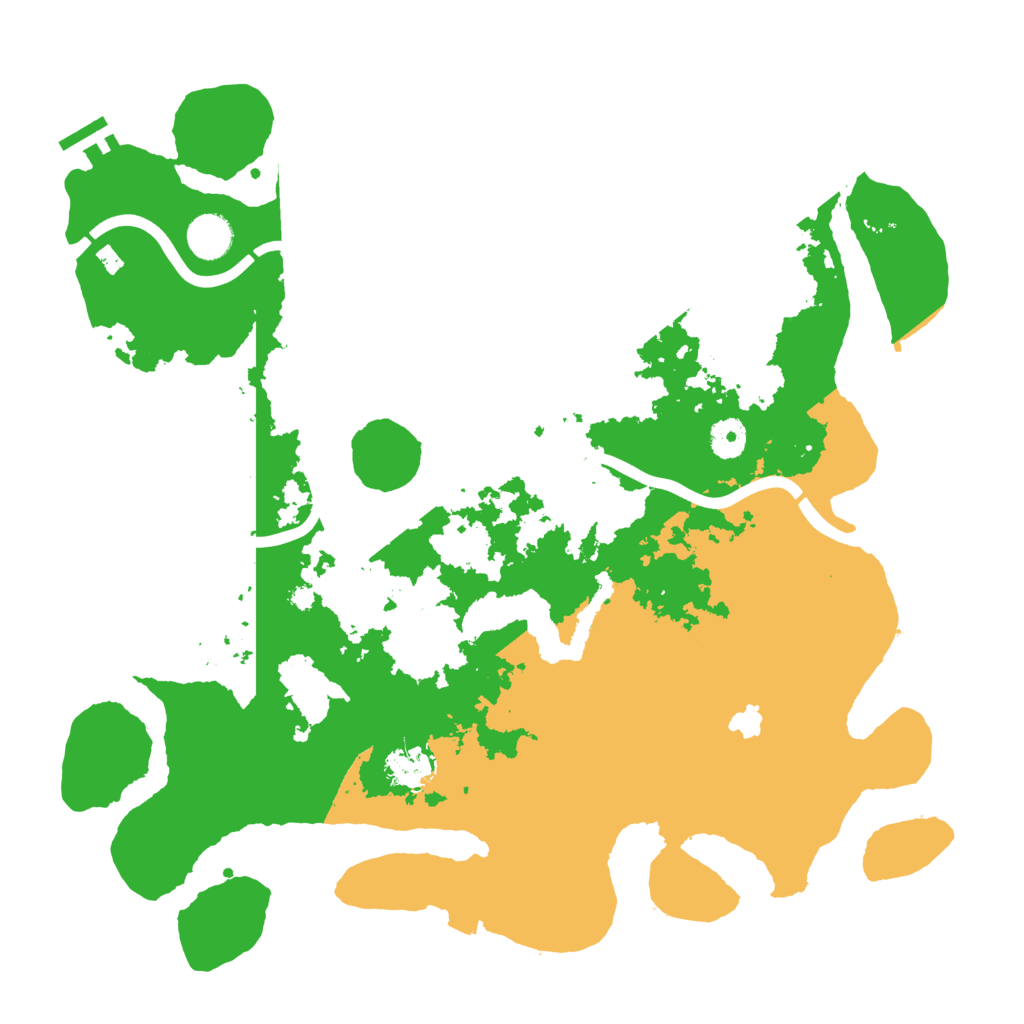 Biome Rust Map: Procedural Map, Size: 4000, Seed: 1922153