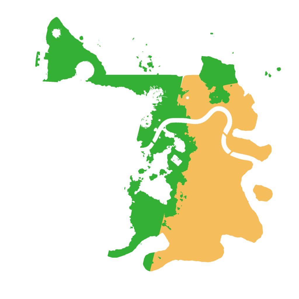 Biome Rust Map: Procedural Map, Size: 3000, Seed: 1334195439