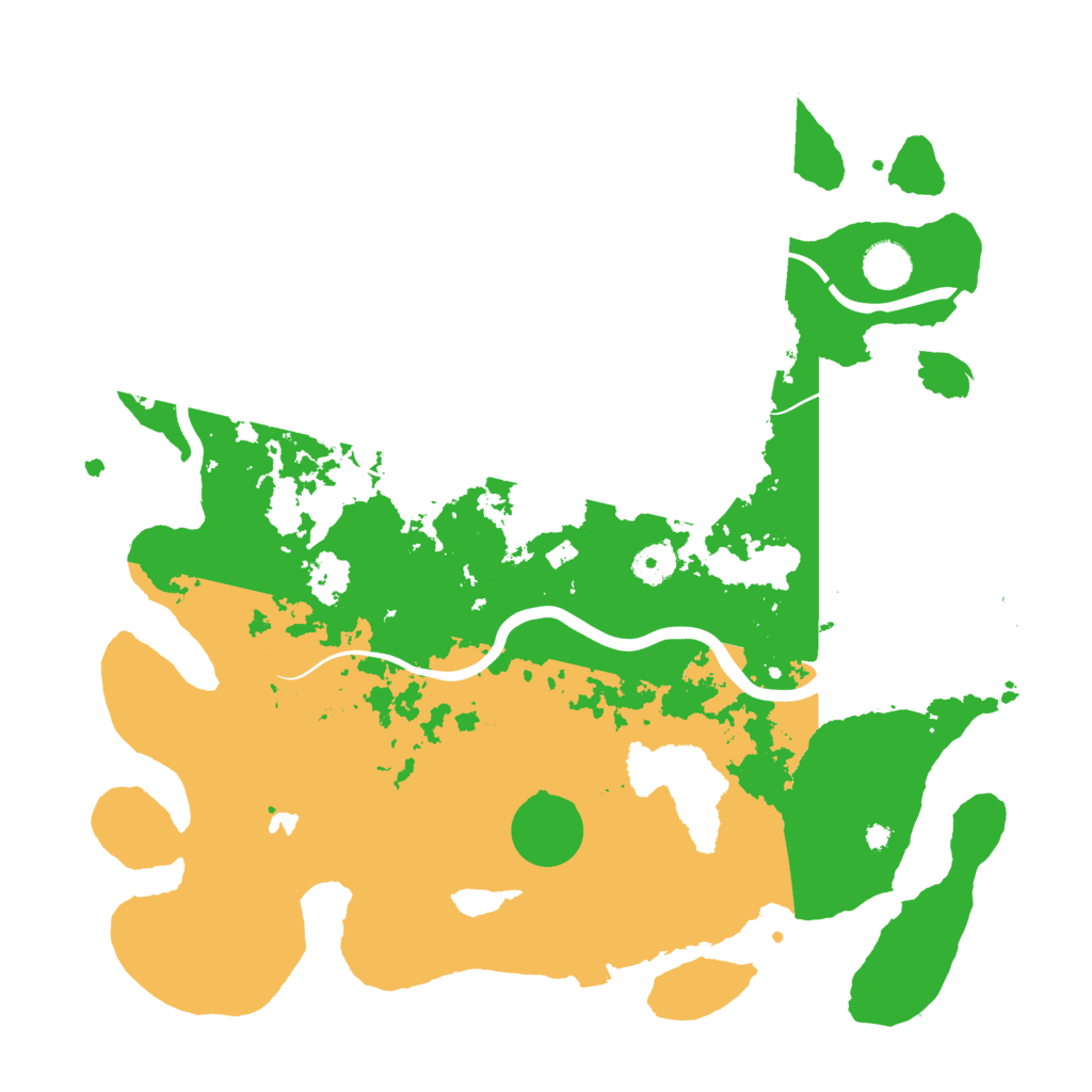 Biome Rust Map: Procedural Map, Size: 4000, Seed: 9896546