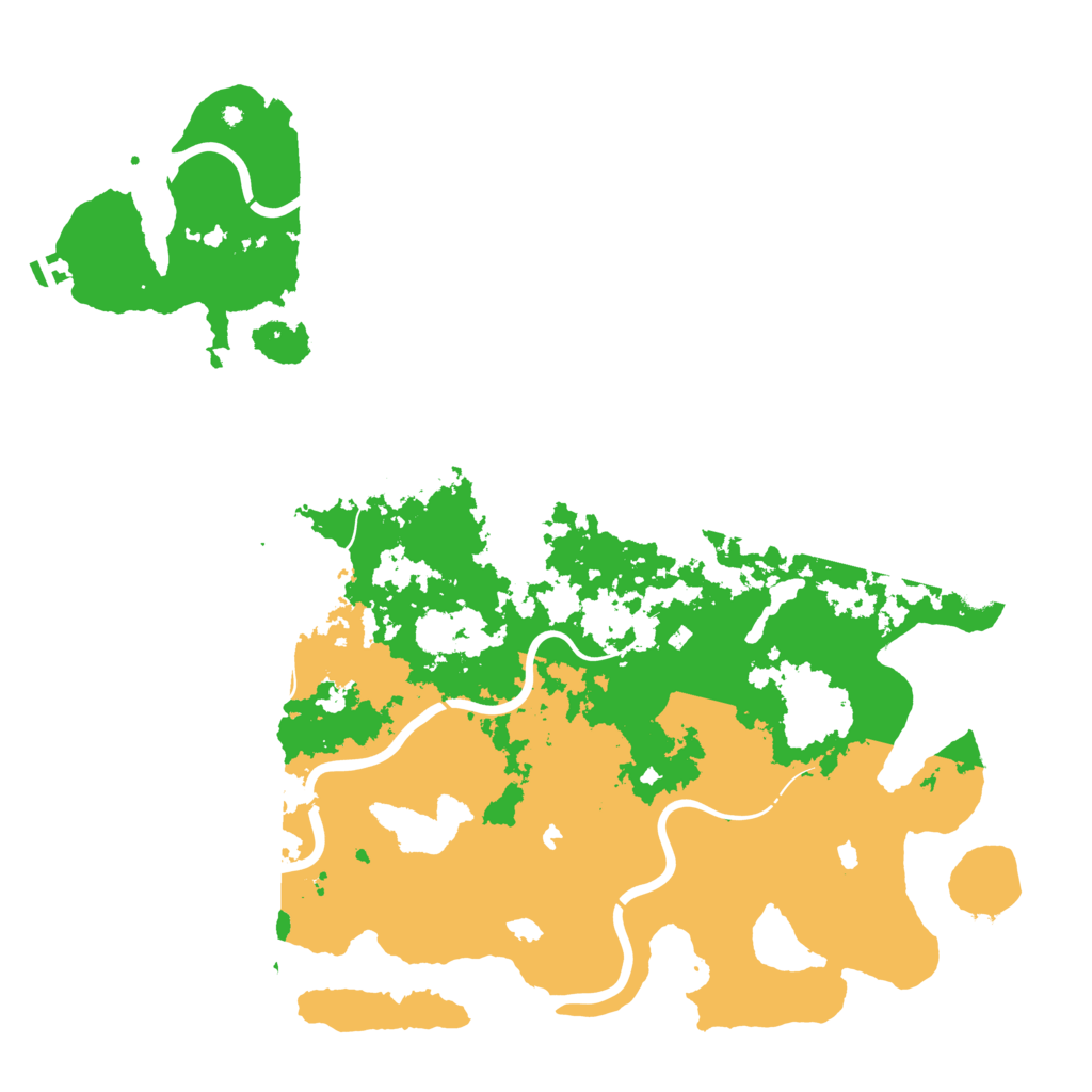 Biome Rust Map: Procedural Map, Size: 5000, Seed: 1183952660