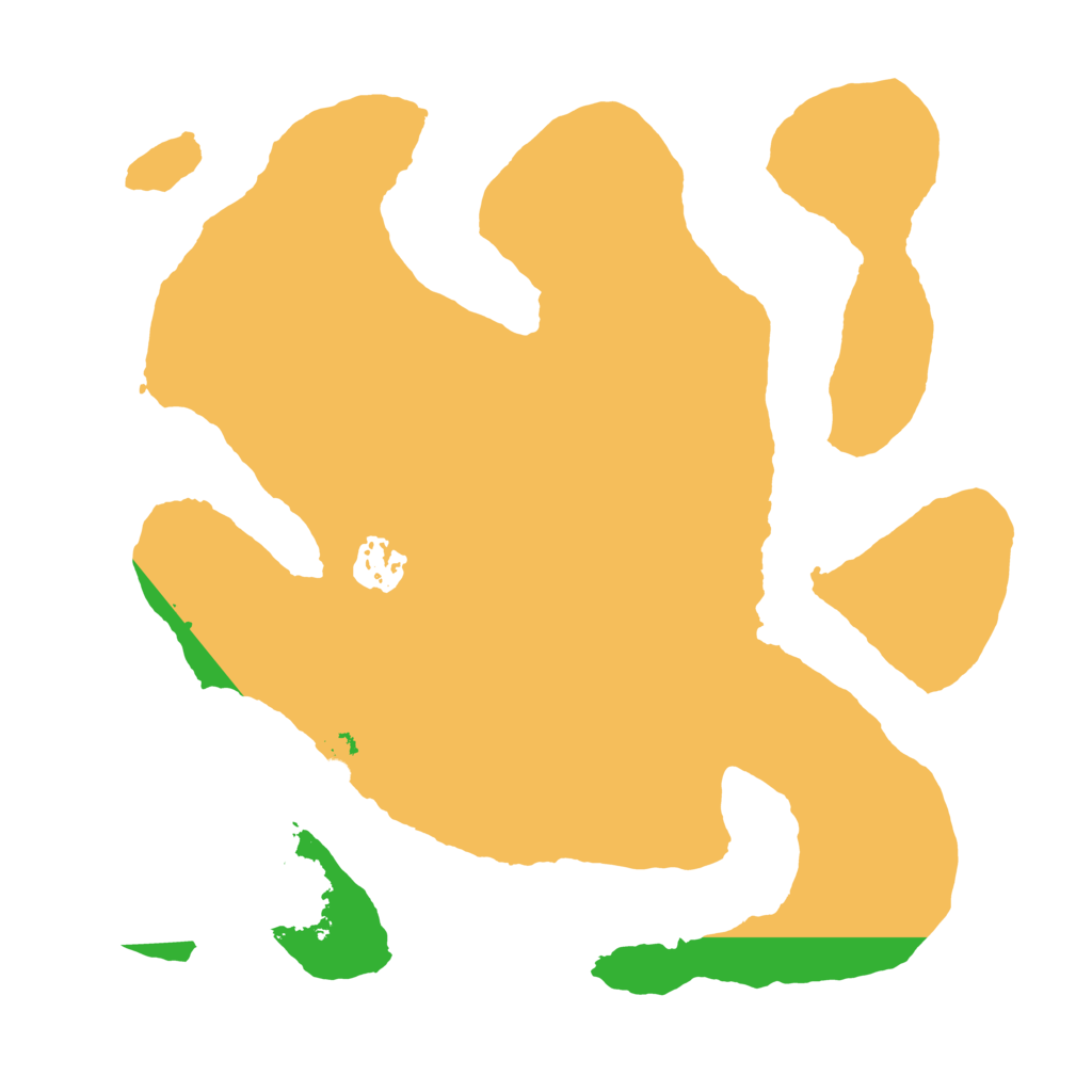 Biome Rust Map: Barren, Size: 3090, Seed: 736244839