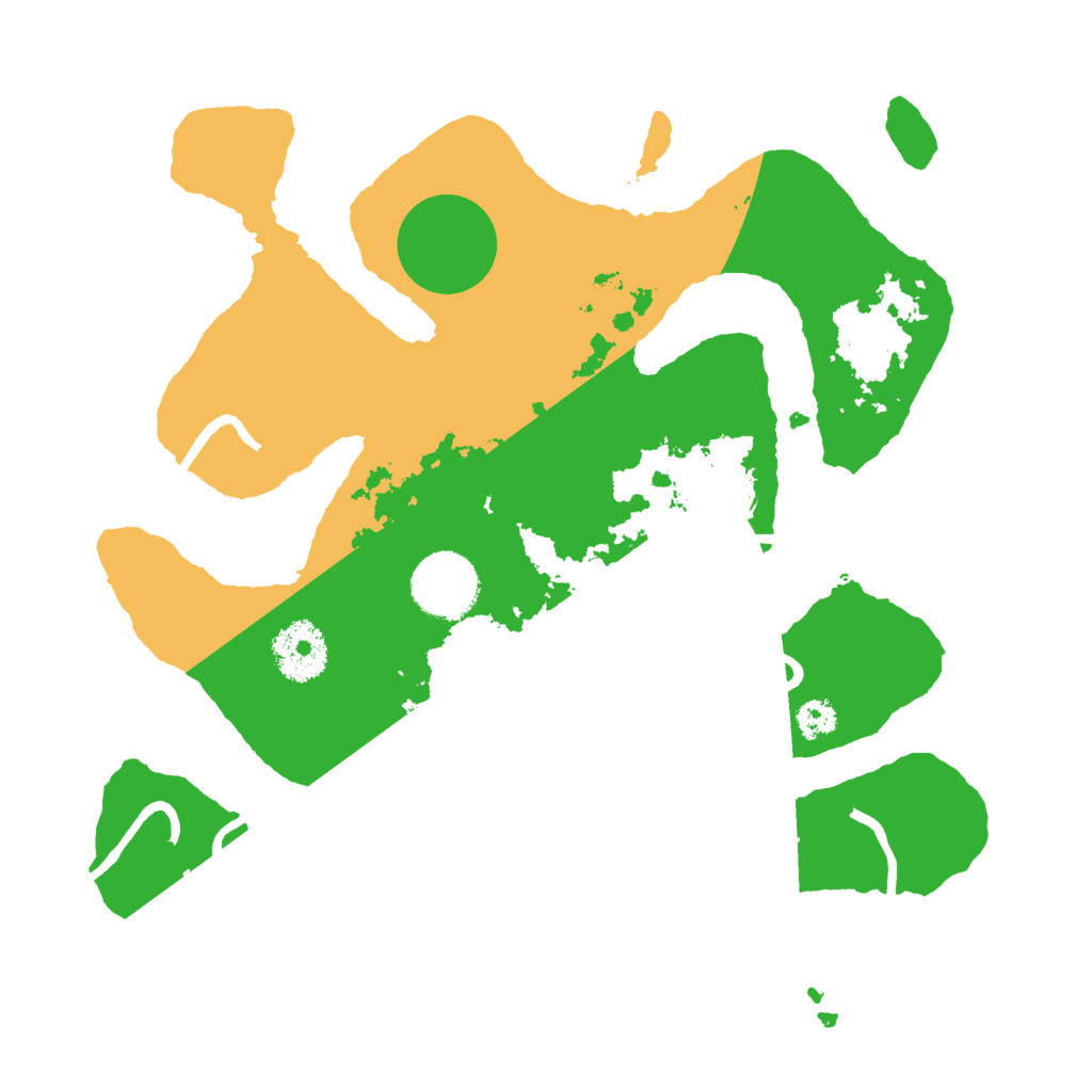 Biome Rust Map: Procedural Map, Size: 2900, Seed: 8975