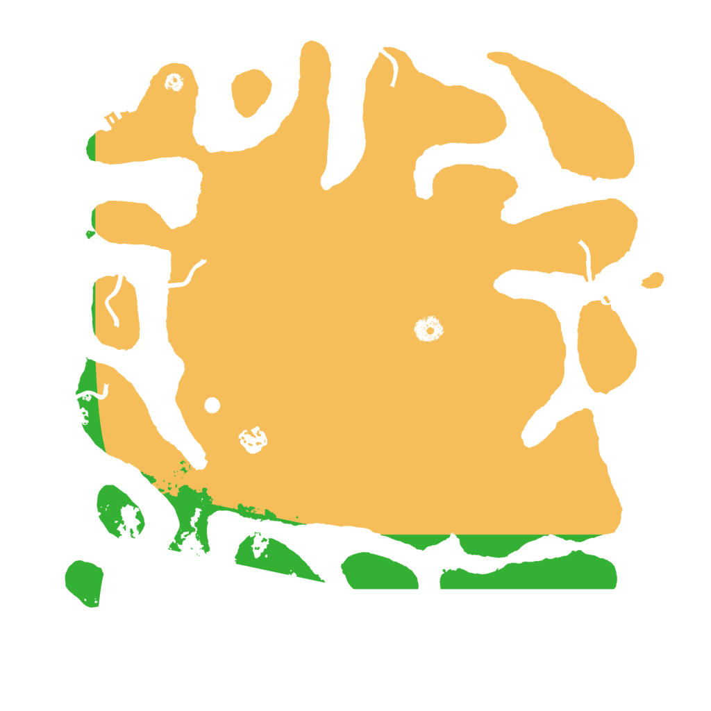 Biome Rust Map: Procedural Map, Size: 4000, Seed: 1140561194