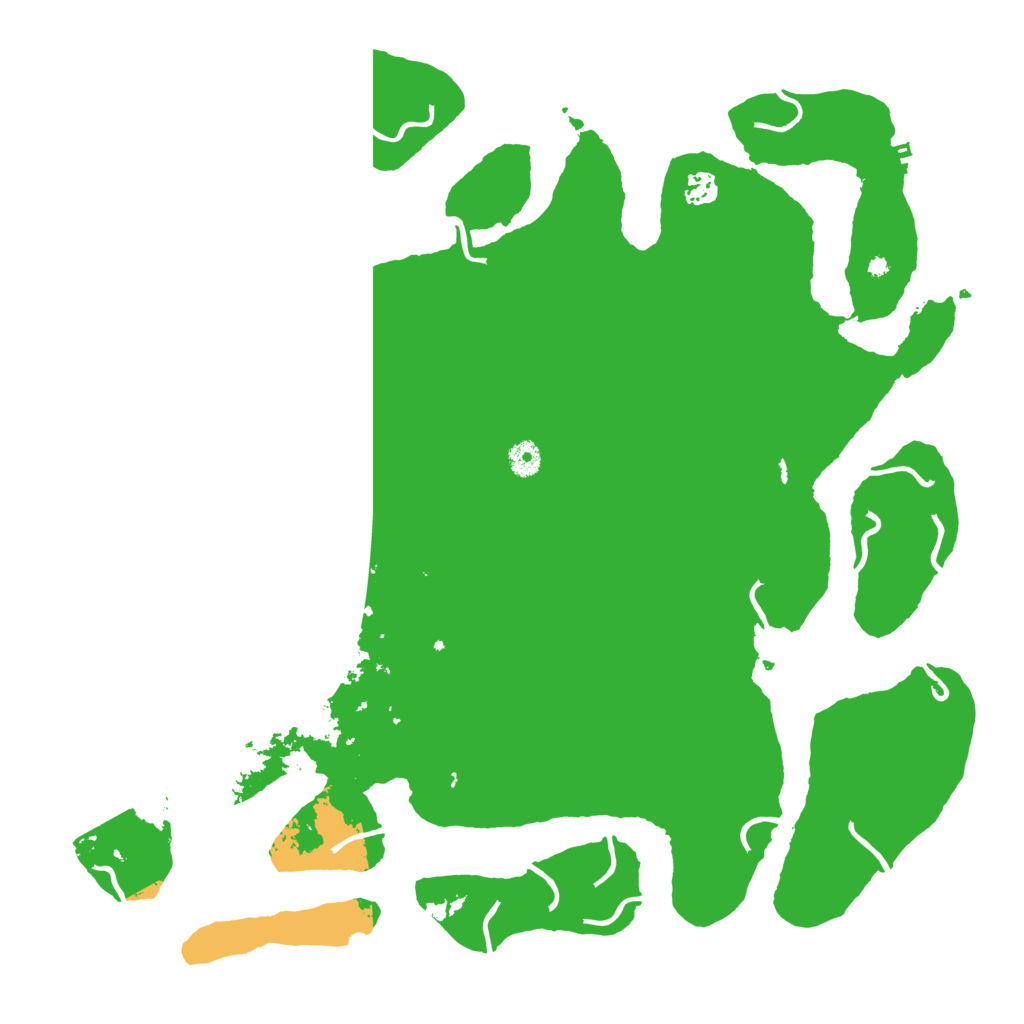 Biome Rust Map: Procedural Map, Size: 4500, Seed: 2072132