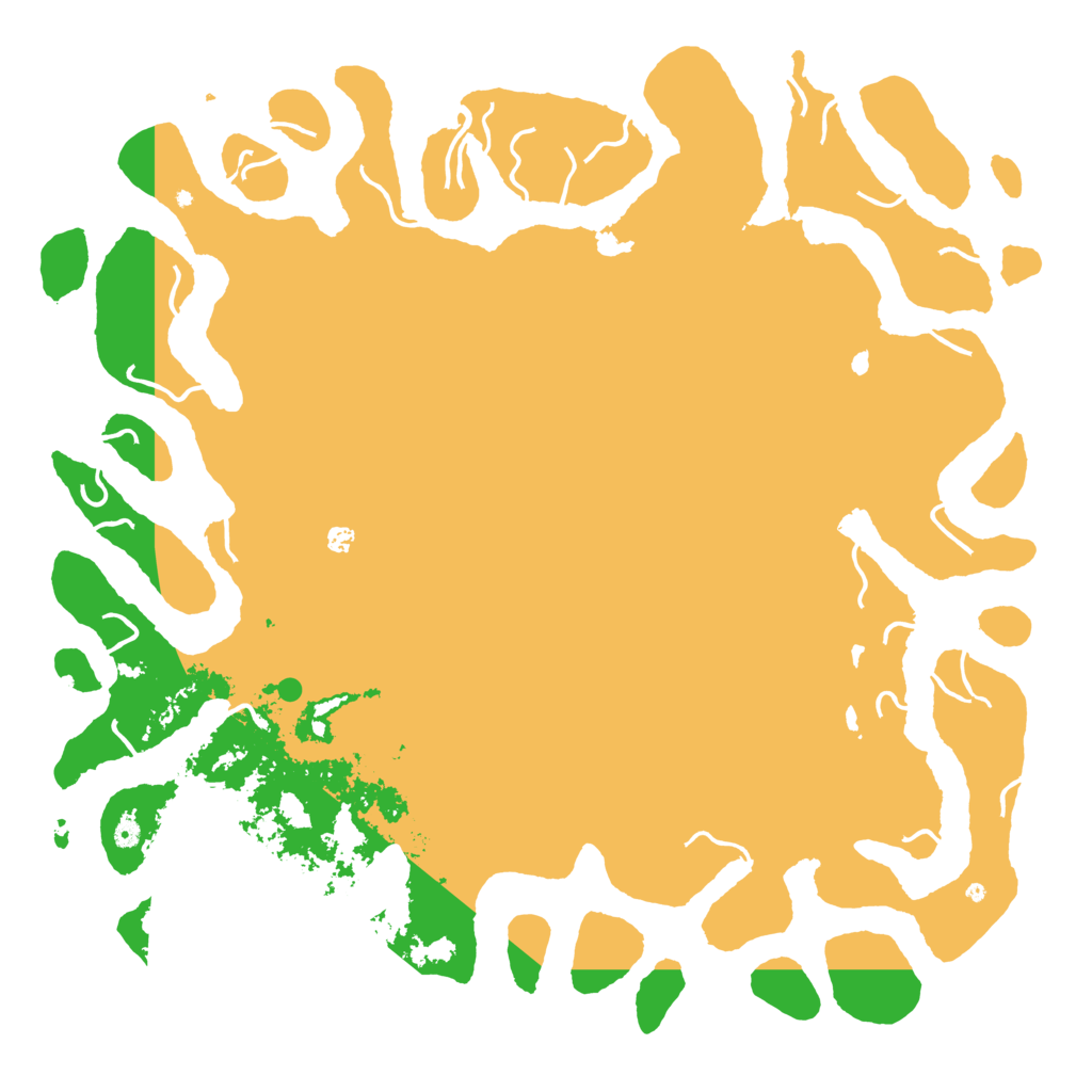 Biome Rust Map: Procedural Map, Size: 6000, Seed: 2121969719