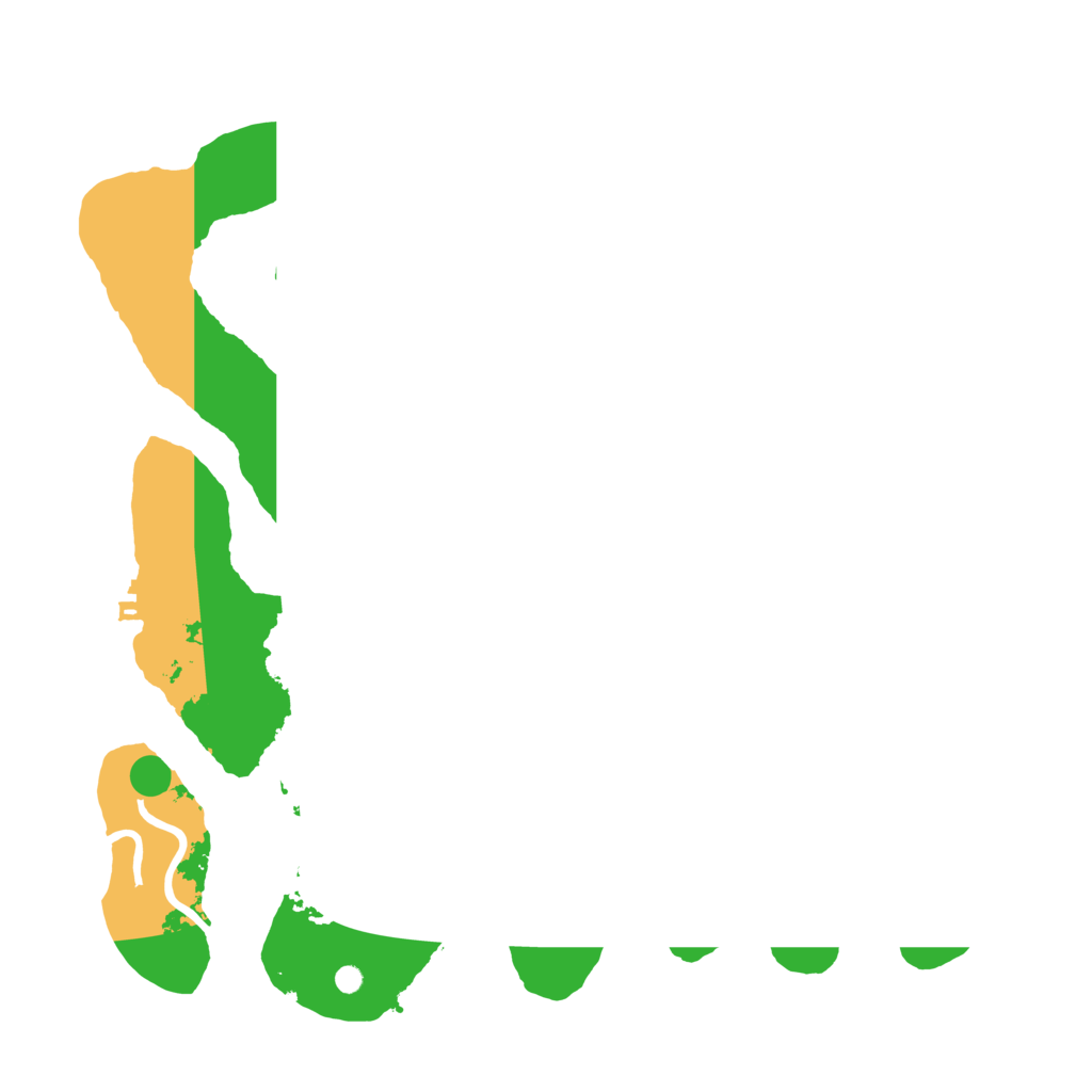 Biome Rust Map: Procedural Map, Size: 3500, Seed: 337