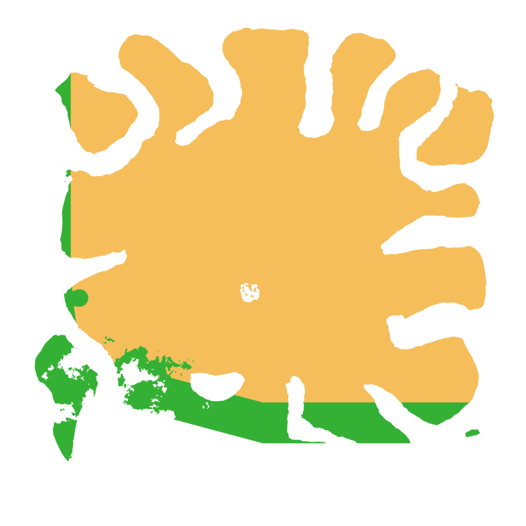 Biome Rust Map: Barren, Size: 4000, Seed: 531243