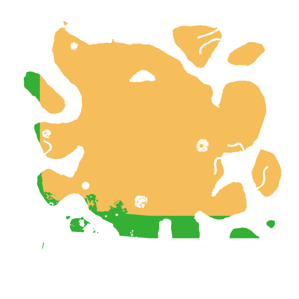 Biome Rust Map: Procedural Map, Size: 3500, Seed: 869786