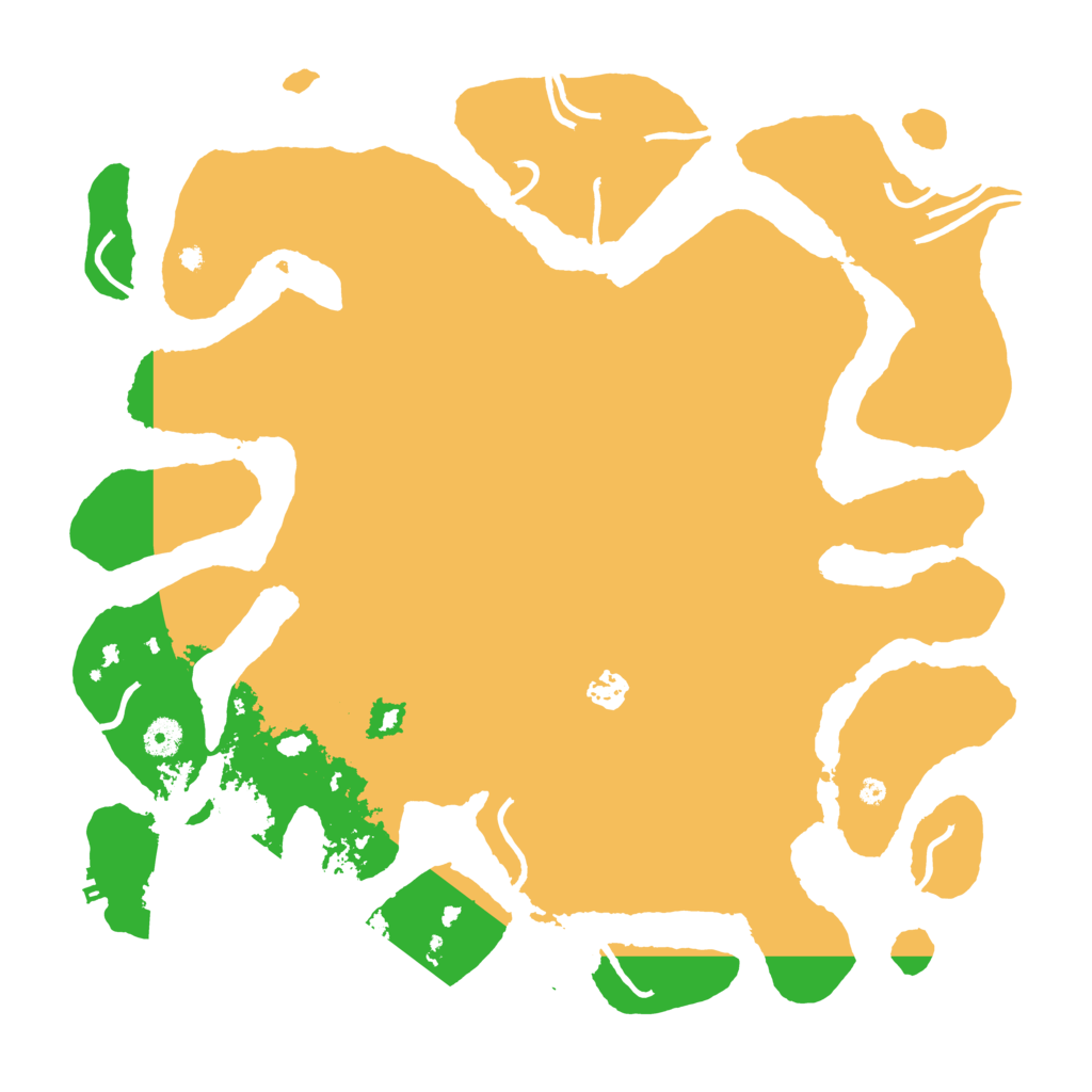 Biome Rust Map: Procedural Map, Size: 4250, Seed: 31083