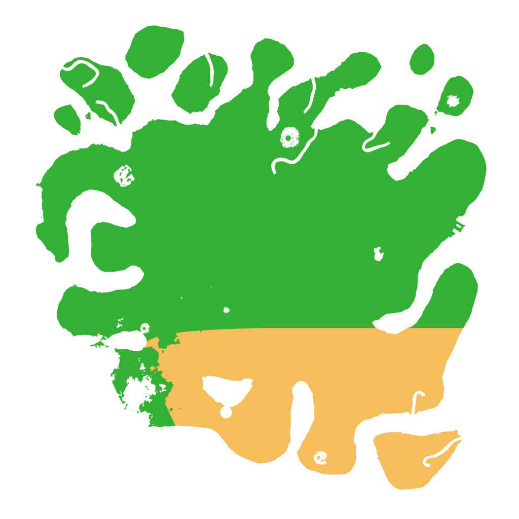 Biome Rust Map: Procedural Map, Size: 3850, Seed: 669371878