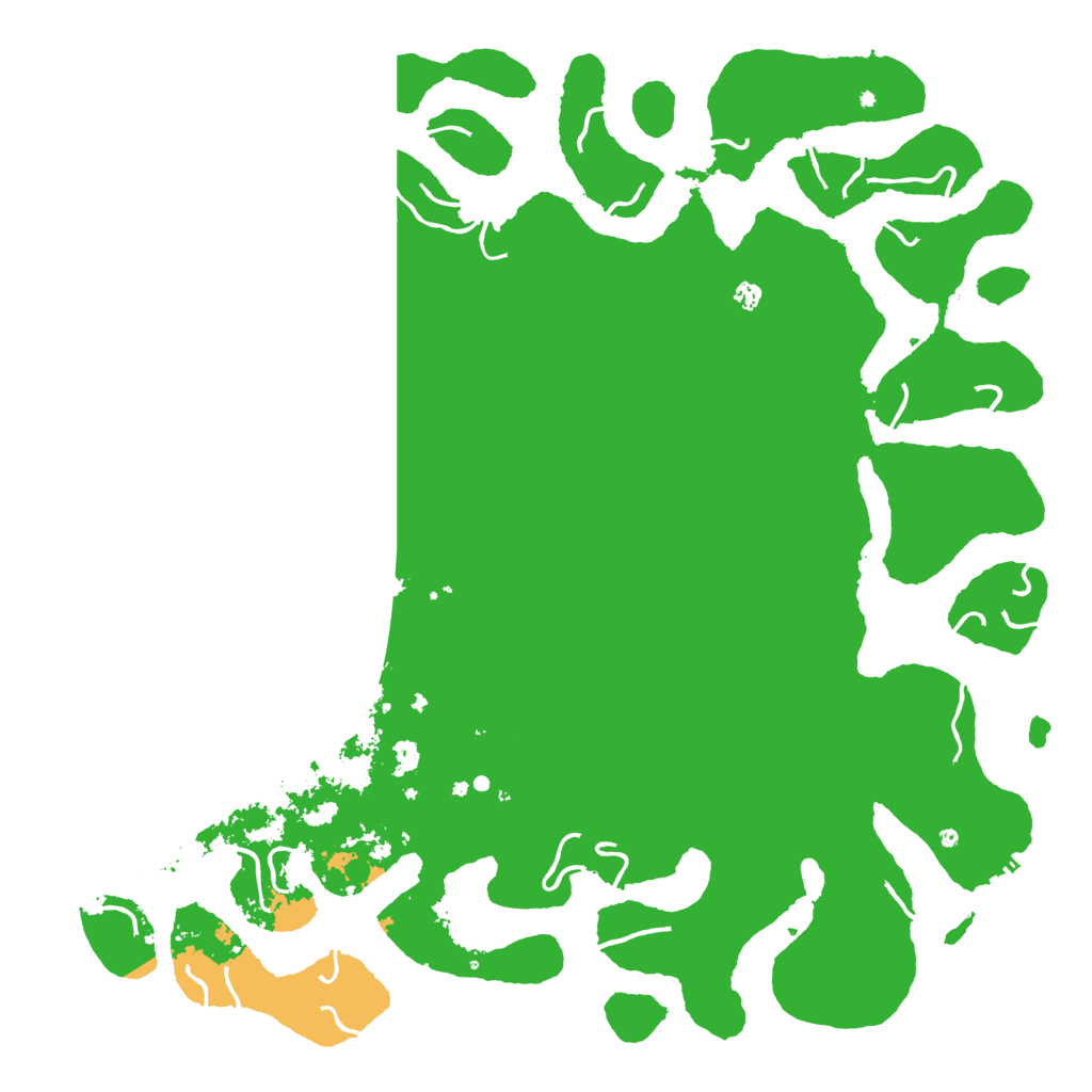 Biome Rust Map: Procedural Map, Size: 6000, Seed: 2241990