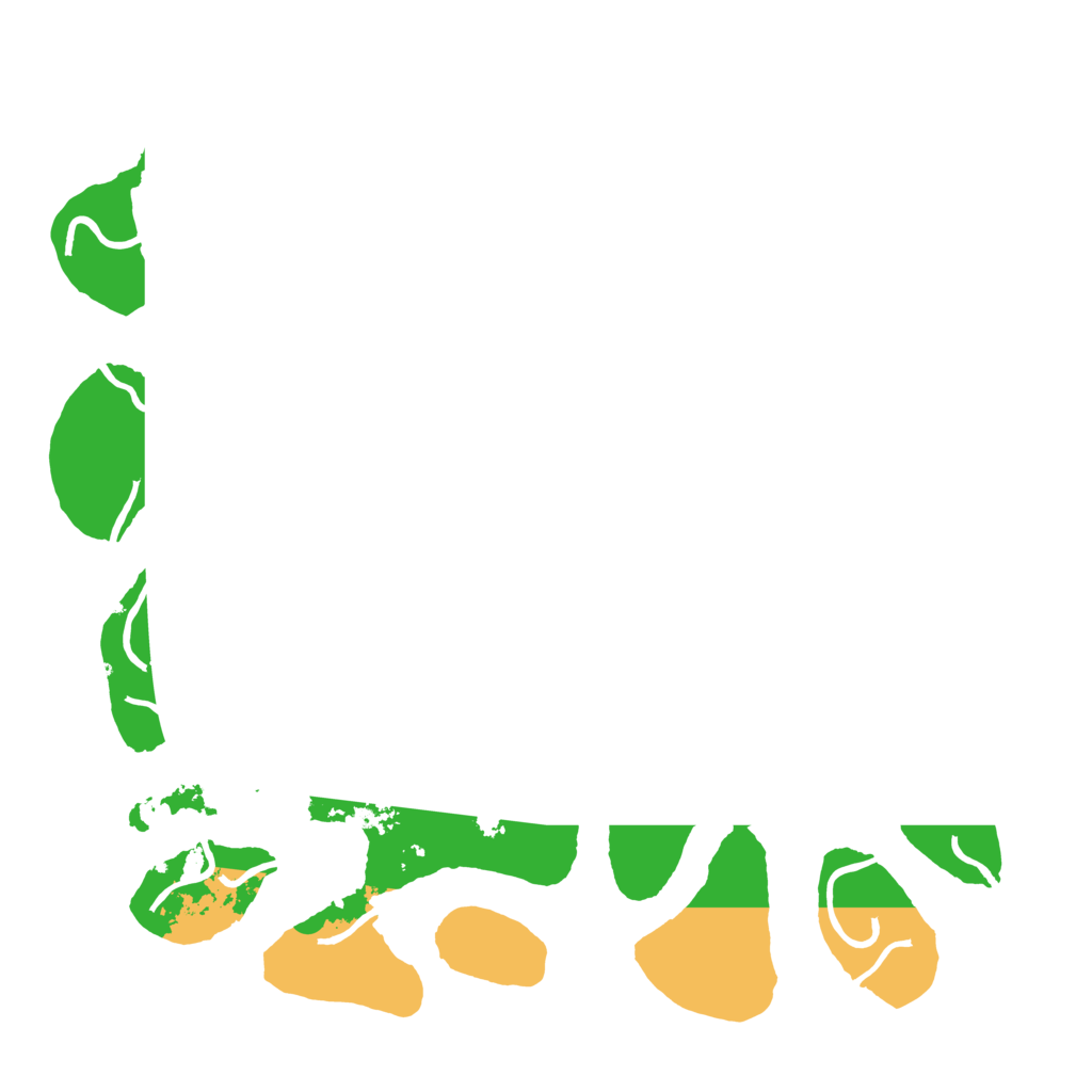 Biome Rust Map: Procedural Map, Size: 4000, Seed: 35179