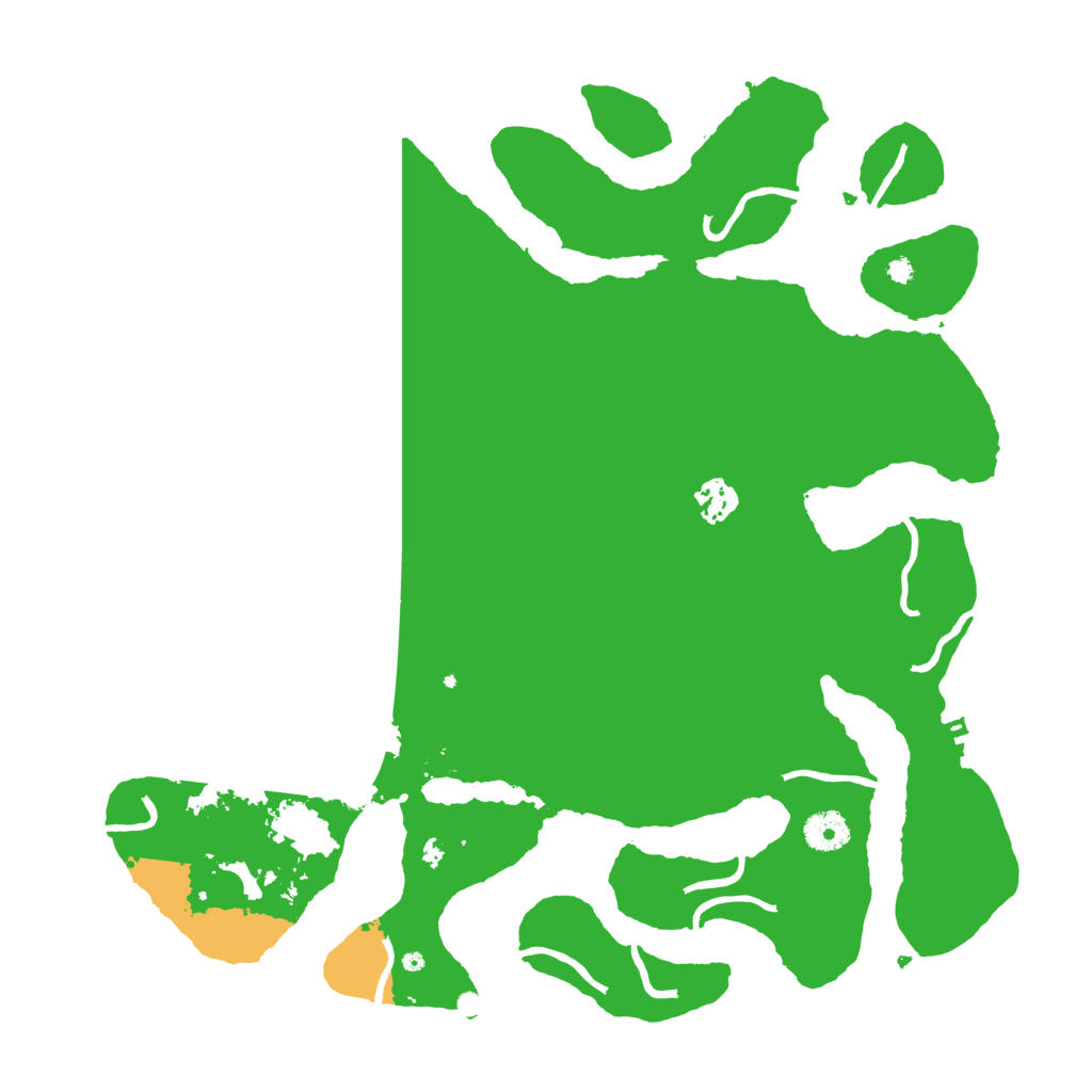 Biome Rust Map: Procedural Map, Size: 3850, Seed: 1205175117