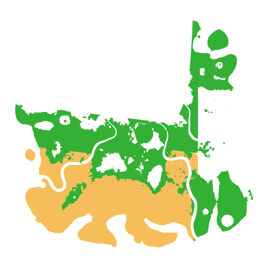 Biome Rust Map: Procedural Map, Size: 3850, Seed: 1205175117