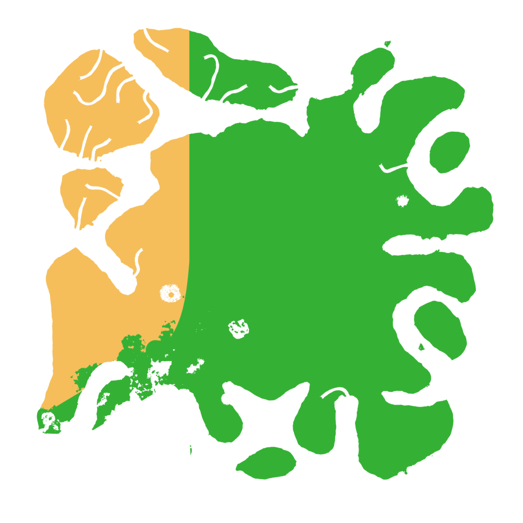 Biome Rust Map: Procedural Map, Size: 4000, Seed: 127367