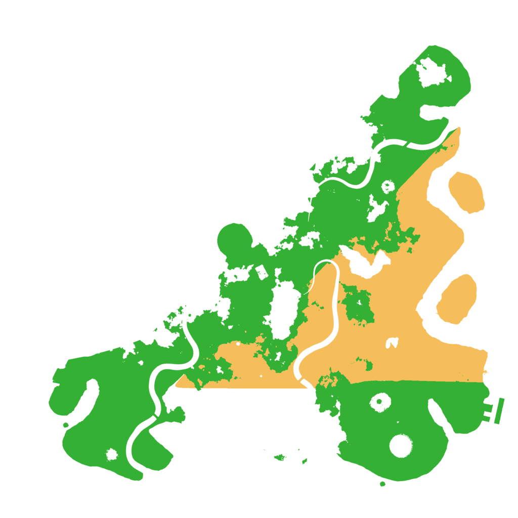 Biome Rust Map: Procedural Map, Size: 4000, Seed: 61218