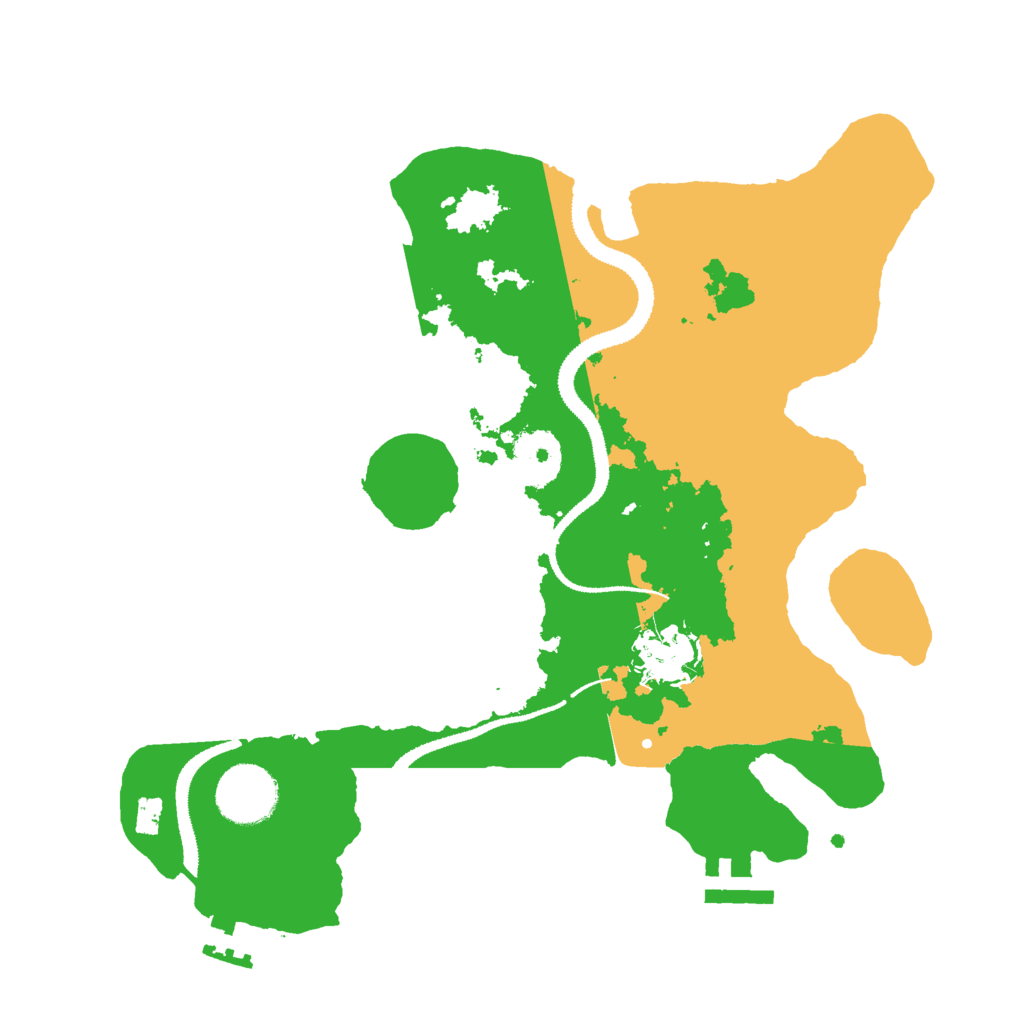 Biome Rust Map: Procedural Map, Size: 3000, Seed: 179484