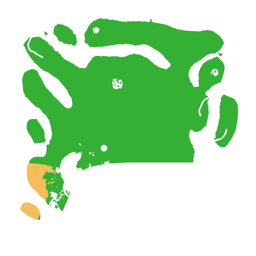 Biome Rust Map: Procedural Map, Size: 3500, Seed: 271918