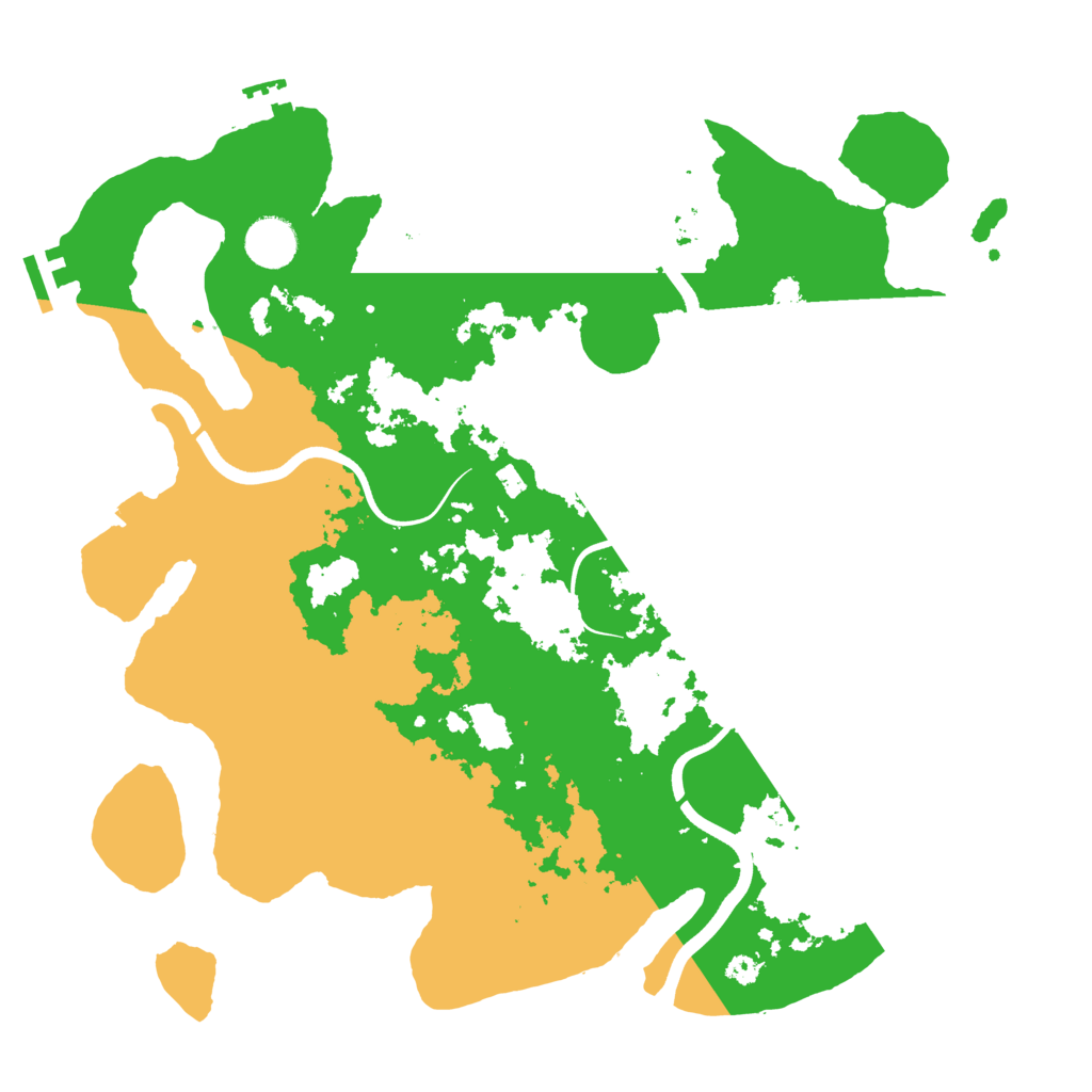 Biome Rust Map: Procedural Map, Size: 3750, Seed: 50101849