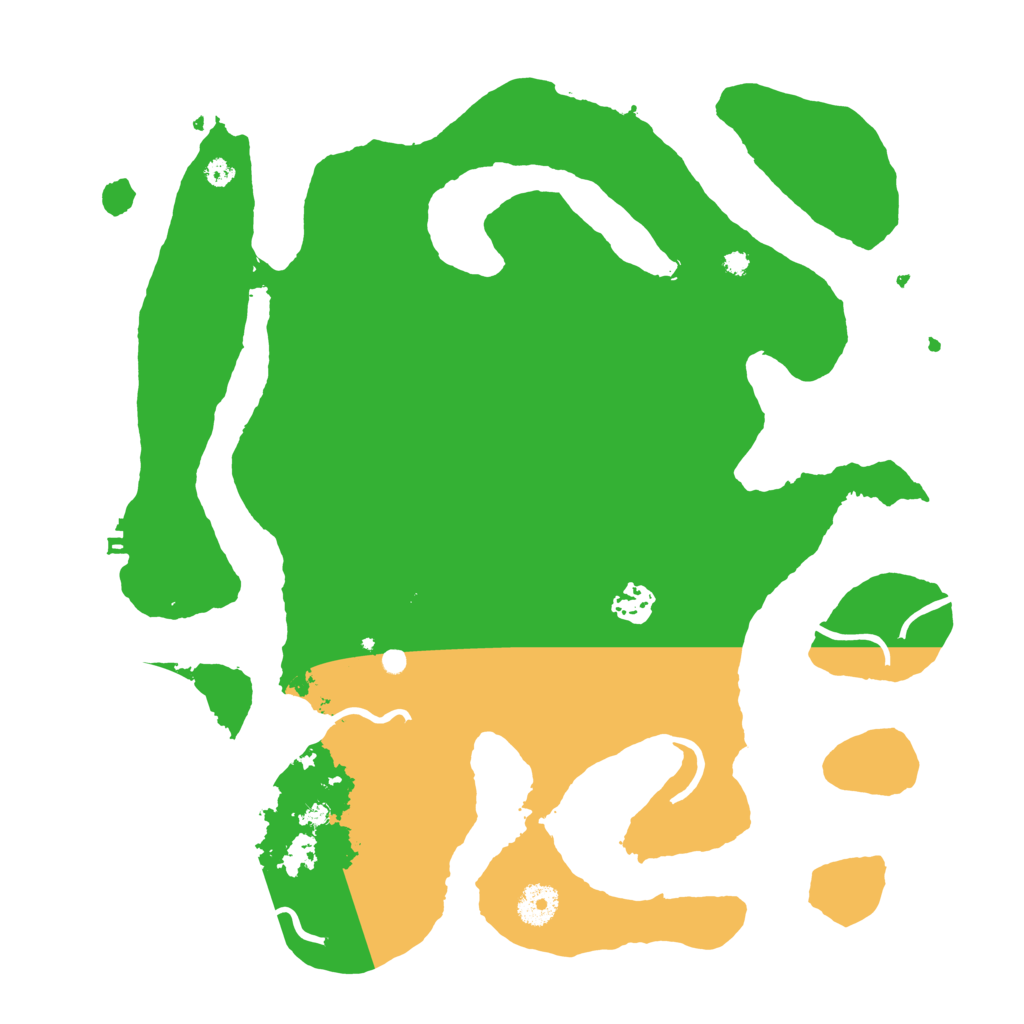 Biome Rust Map: Procedural Map, Size: 3750, Seed: 44293402