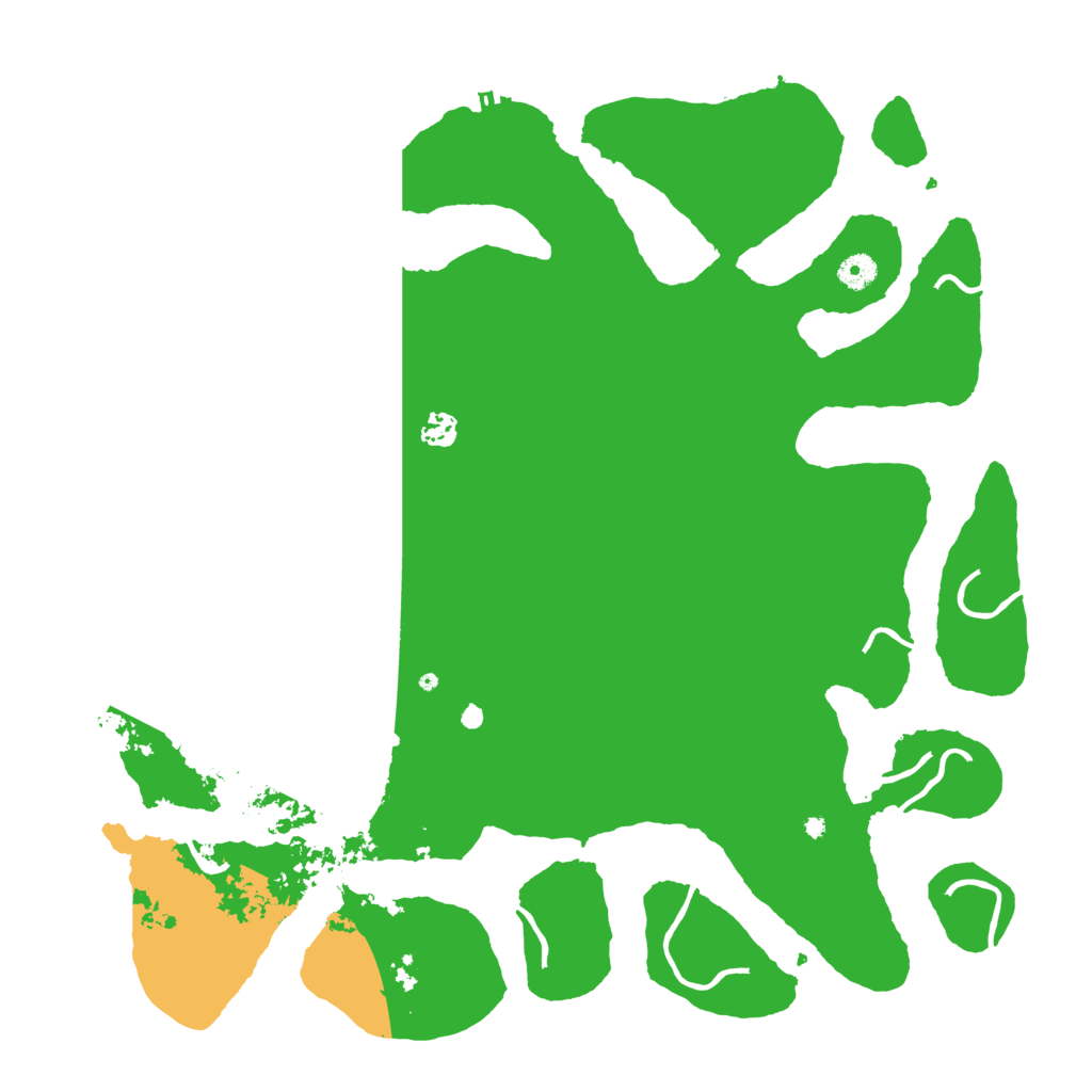 Biome Rust Map: Procedural Map, Size: 4500, Seed: 7265