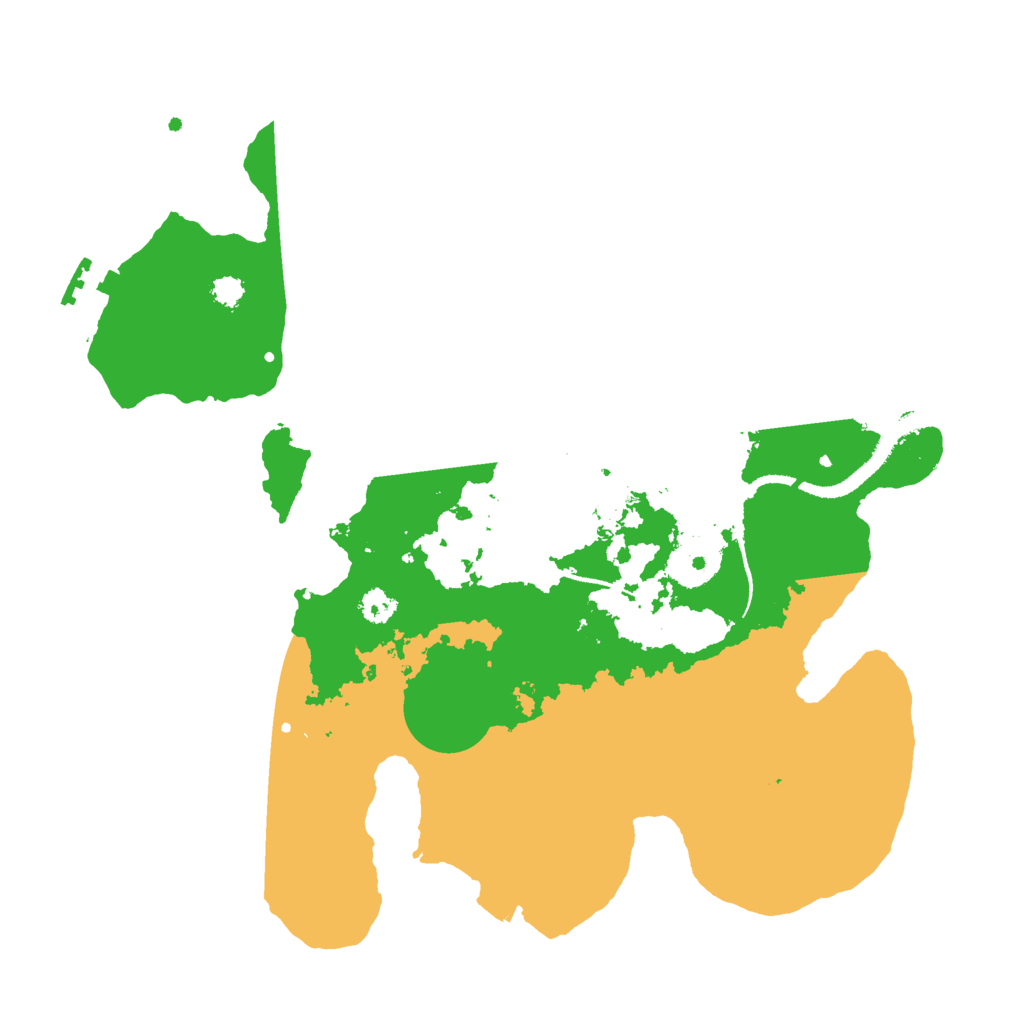 Biome Rust Map: Procedural Map, Size: 3000, Seed: 754332904