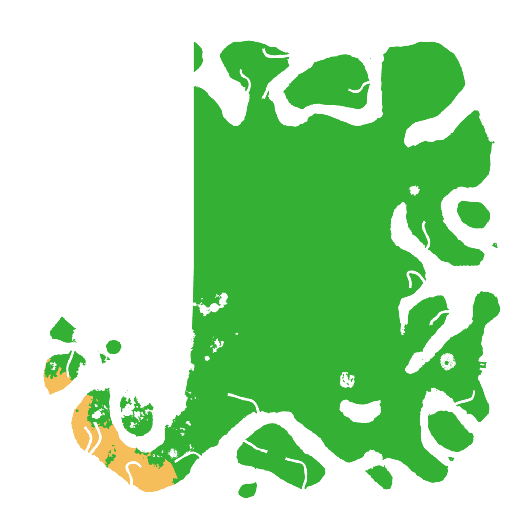 Biome Rust Map: Procedural Map, Size: 5000, Seed: 40500