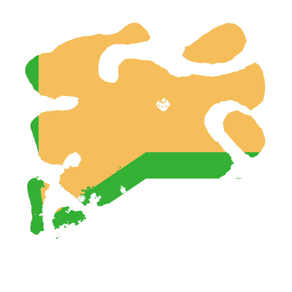 Biome Rust Map: Barren, Size: 3500, Seed: 1739018429