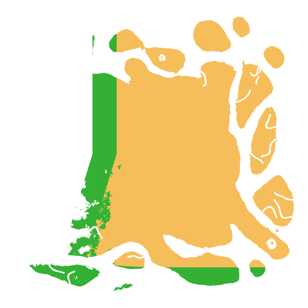 Biome Rust Map: Procedural Map, Size: 4500, Seed: 362462465