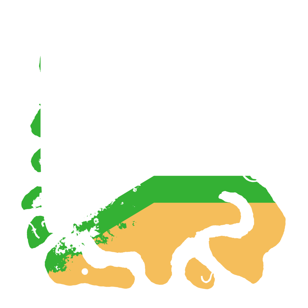 Biome Rust Map: Procedural Map, Size: 4200, Seed: 916