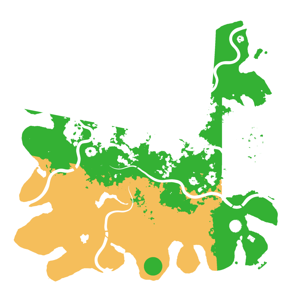 Biome Rust Map: Procedural Map, Size: 4250, Seed: 238474