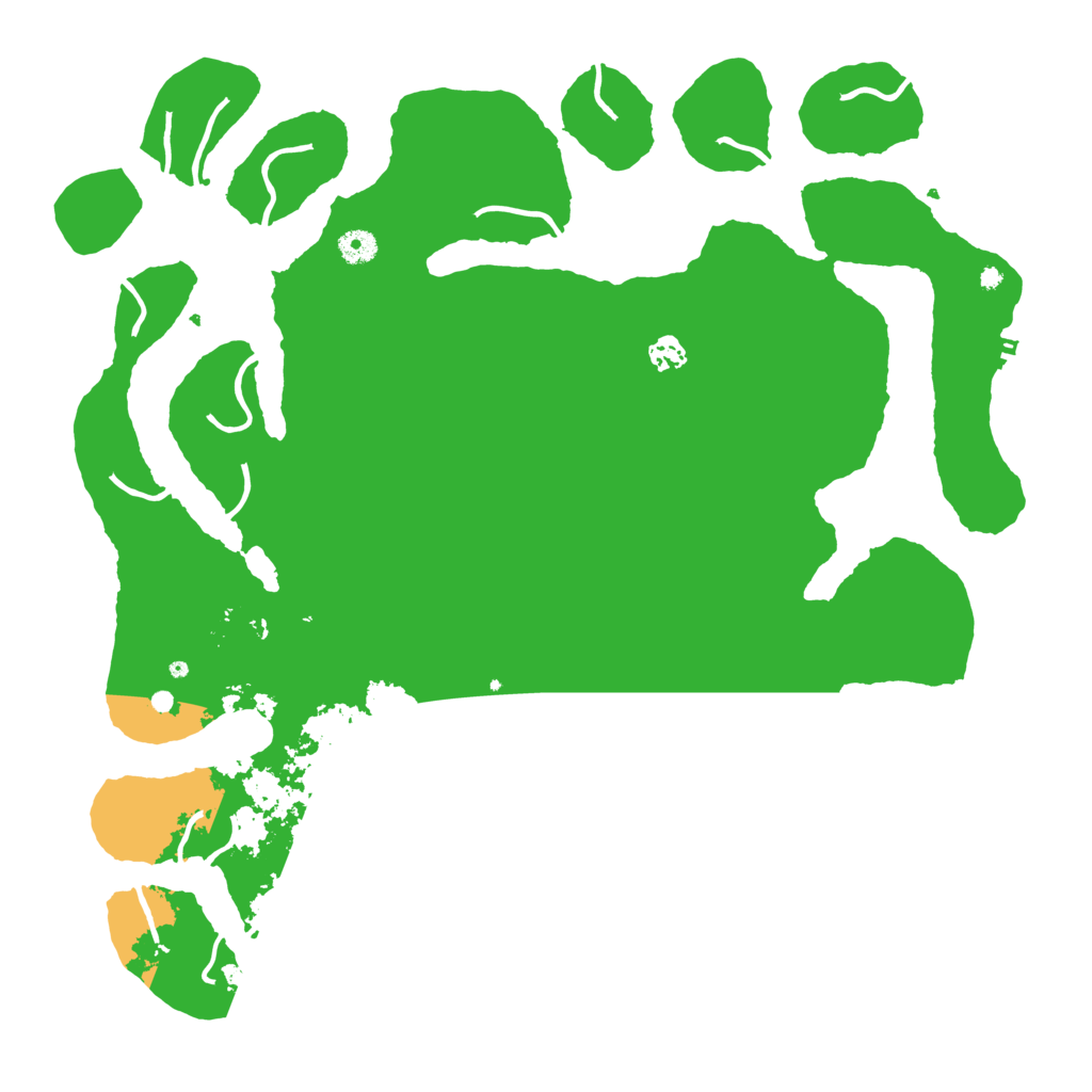 Biome Rust Map: Procedural Map, Size: 4500, Seed: 1499