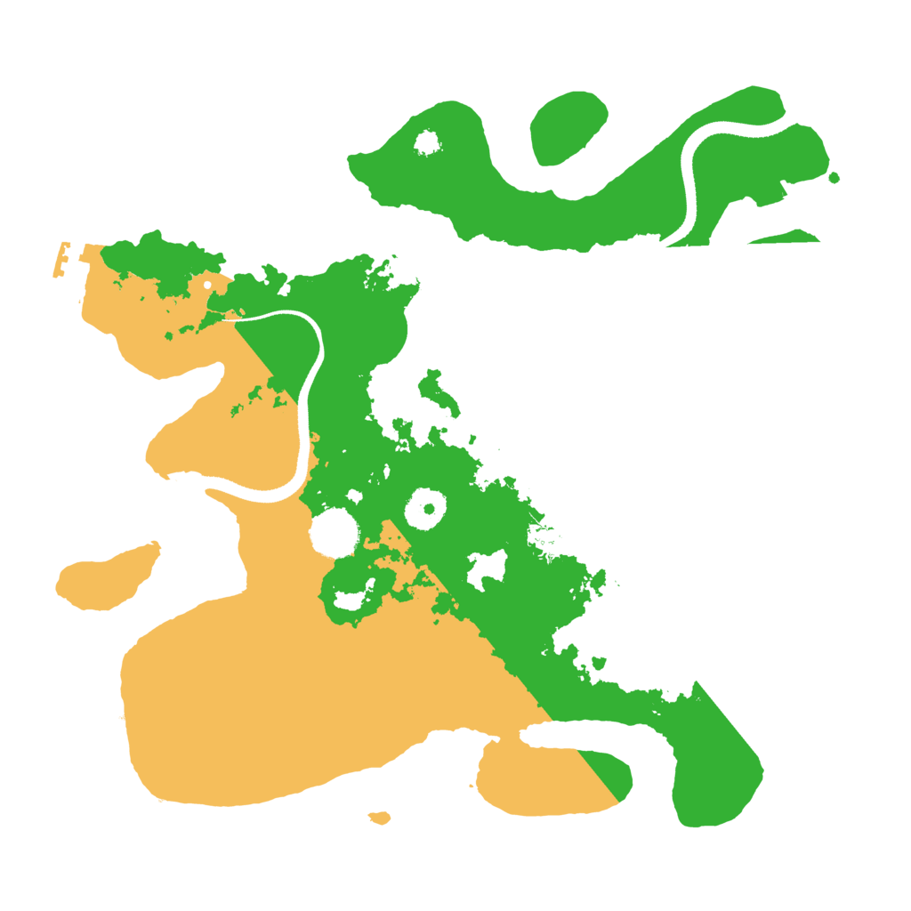 Biome Rust Map: Procedural Map, Size: 3333, Seed: 1337