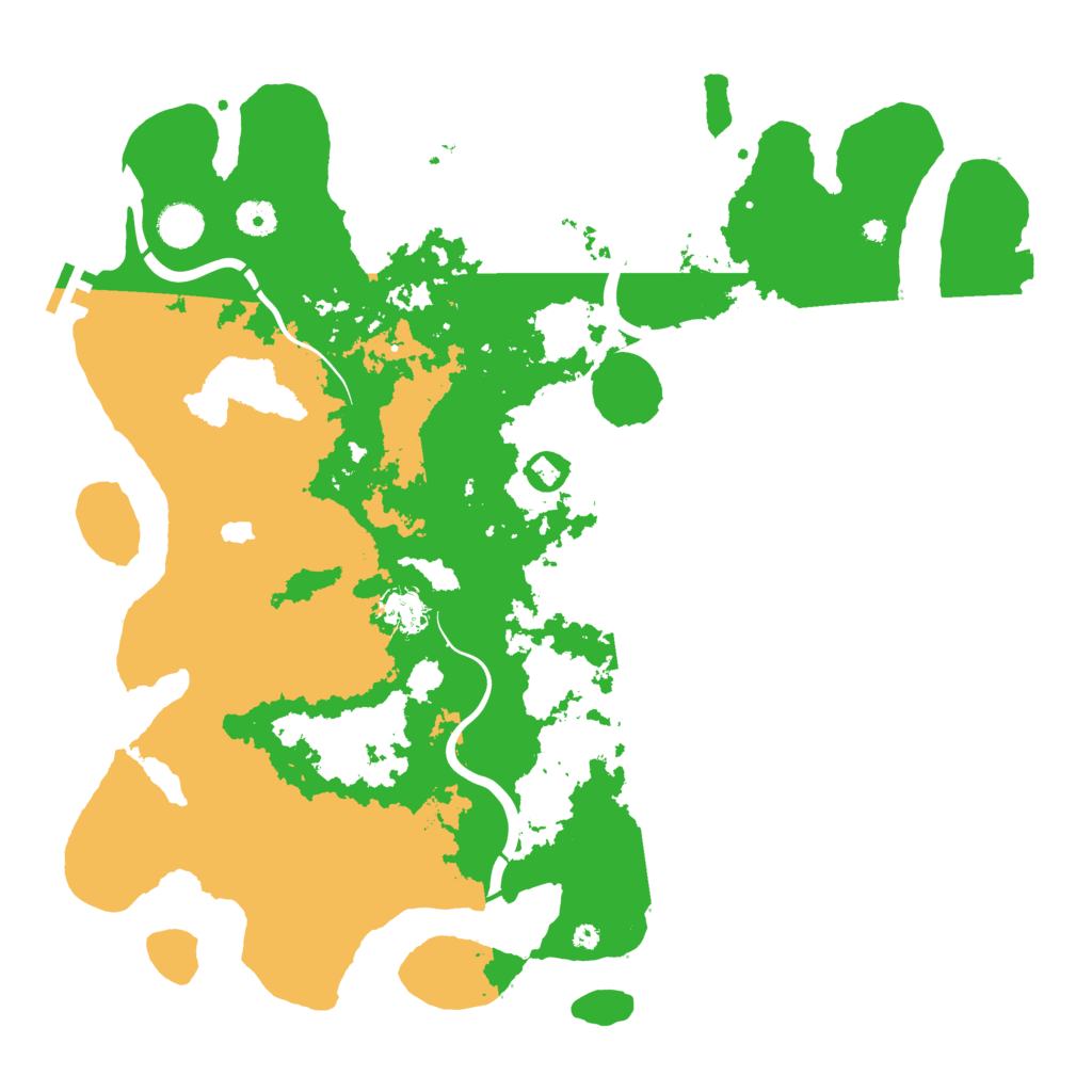 Biome Rust Map: Procedural Map, Size: 4250, Seed: 560177