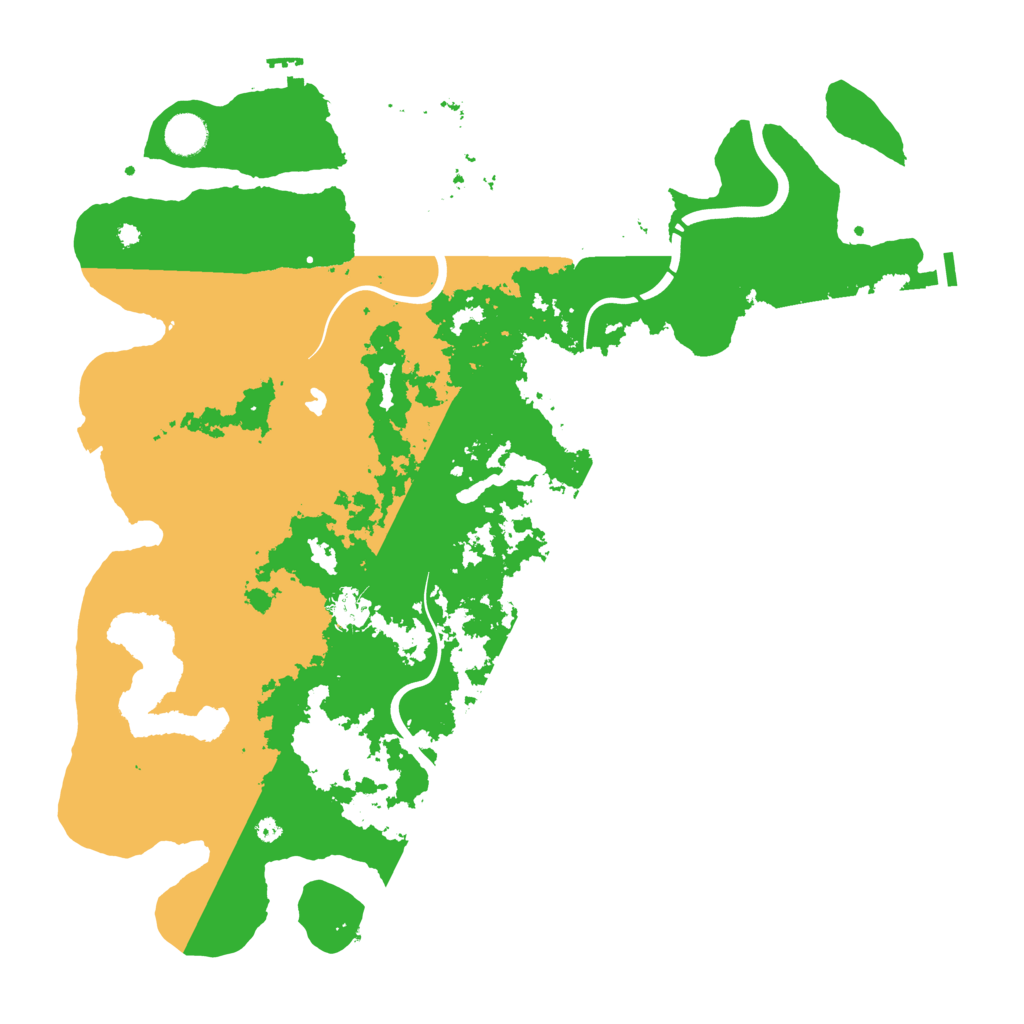 Biome Rust Map: Procedural Map, Size: 4250, Seed: 308629