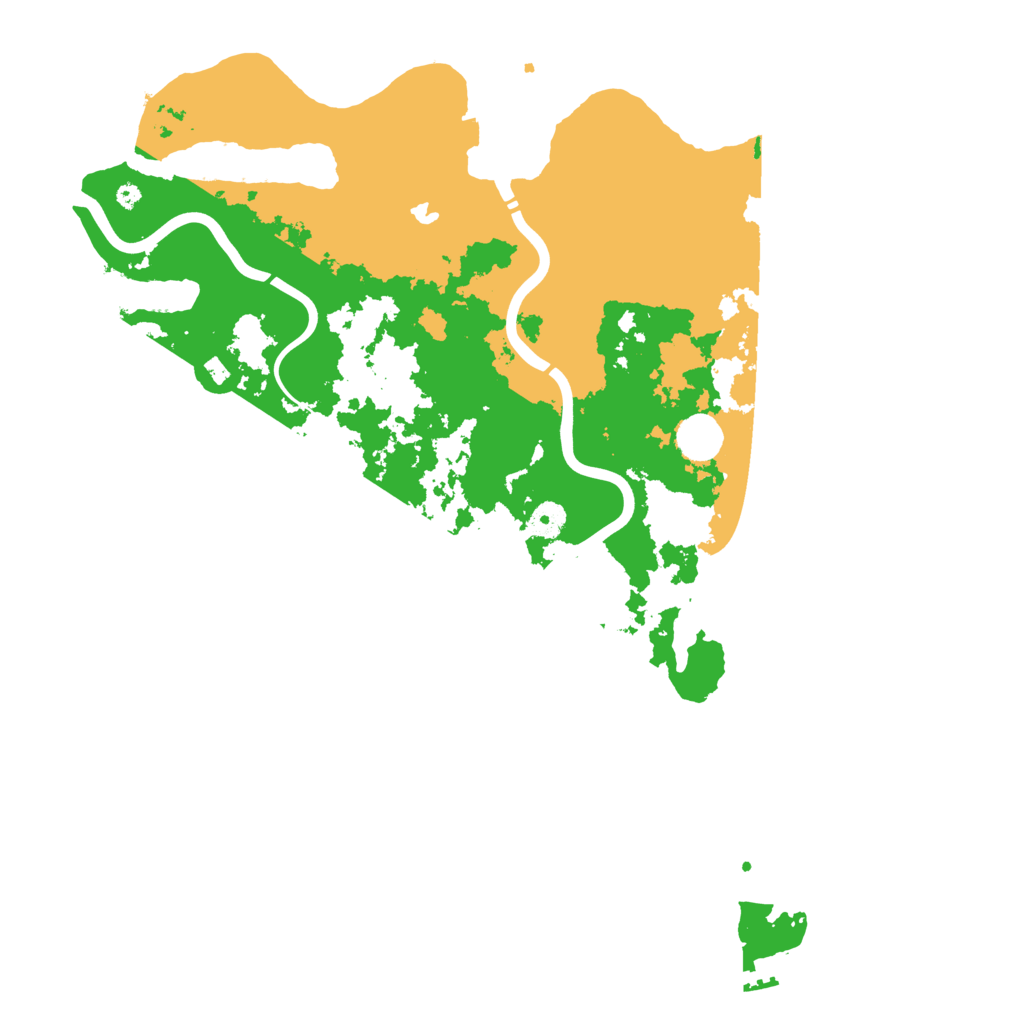 Biome Rust Map: Procedural Map, Size: 4250, Seed: 323762