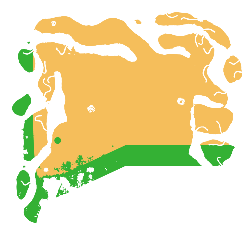 Biome Rust Map: Procedural Map, Size: 5000, Seed: 3838